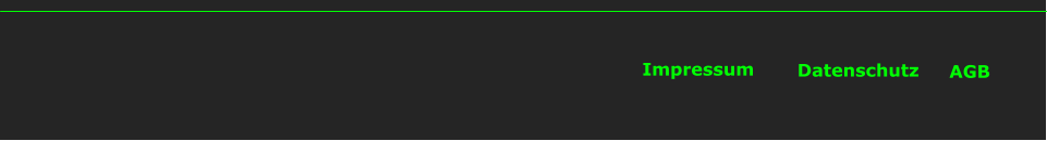 Impressum AGB Datenschutz